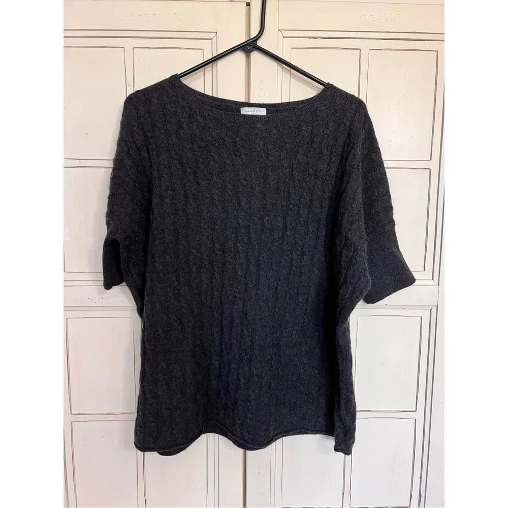 Garnet Hill size medium cashmere sweater